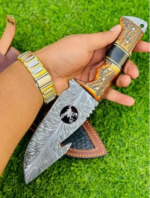 DAMASCUS HUNTING KNIFE