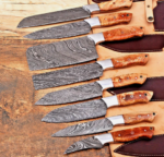 DAMASCUS STEEL CHEF SET