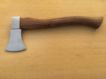 CAMPING HATCHET AXE AND BUSHCRAFT HUNTING KNIFE