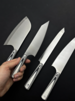 handmade stainless steel chef knife