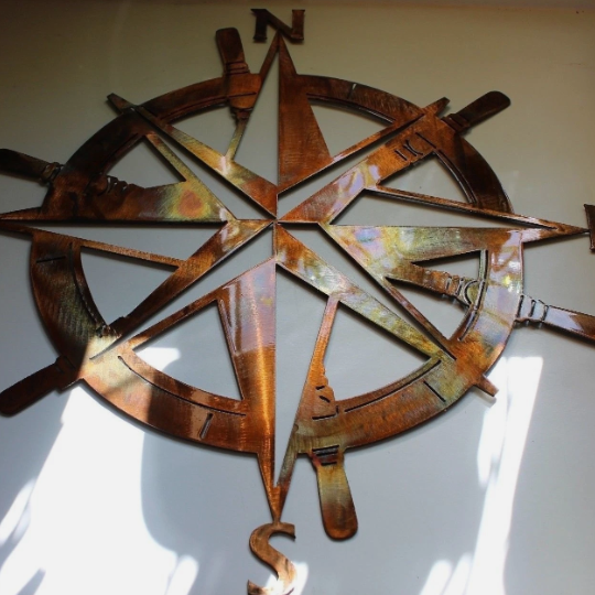 Compass Rose Wall Art Décor