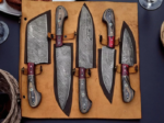 5PC Handmade Kitchen Knives