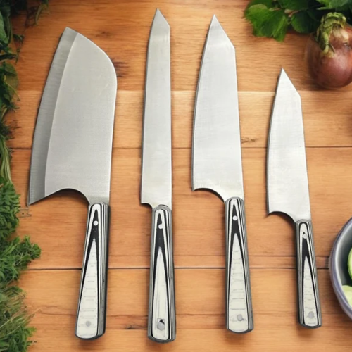 handmade stainless steel chef knife