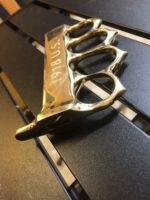 1918 US Stamped Brass Knife Handle Material