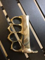 1918 US Stamped Brass Knife Handle Material