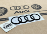 new OEM rear trunk boot rings emblem