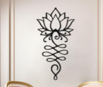 Lotus Flower Metal Wall Art