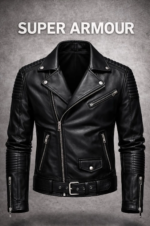 Men’s Leather Biker Jacket