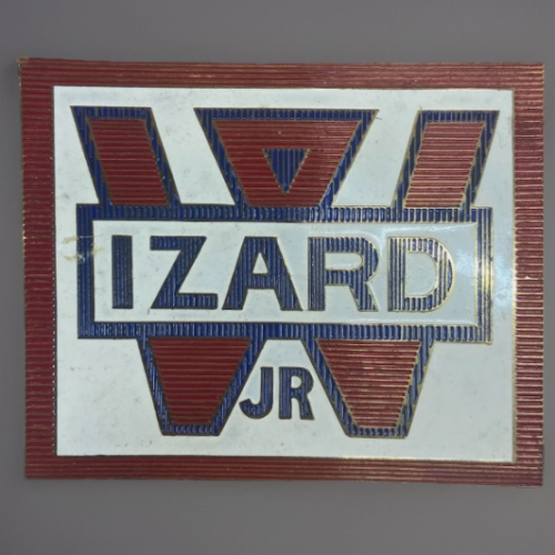Izard Jr automobile radiator badge reproduction