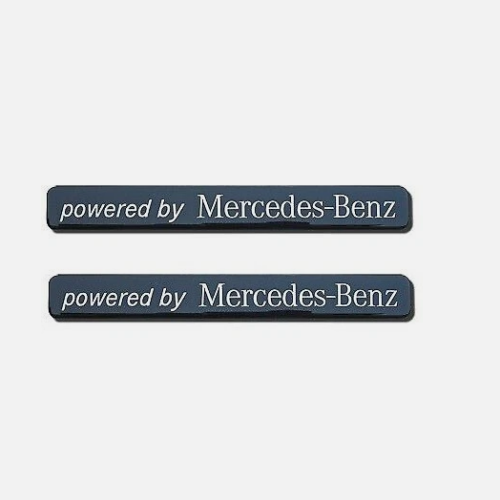 set of 2 OEM “Powered By Mercedes-Benz