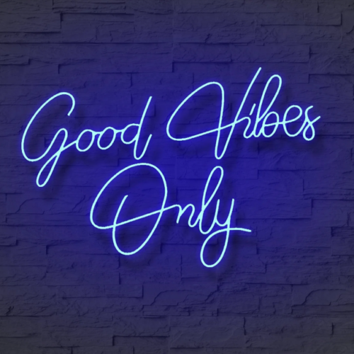 Good Vibes Only-Neon Sign