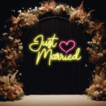 Just Married Neon Signs
