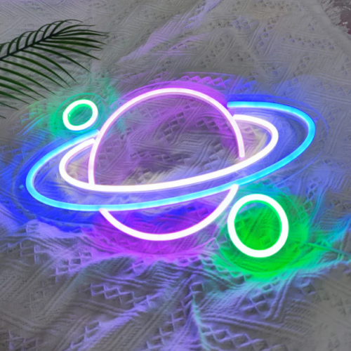 Planet Neon Sign LED