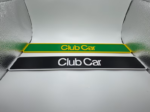 Club Car DS Name Plate with Custom Color