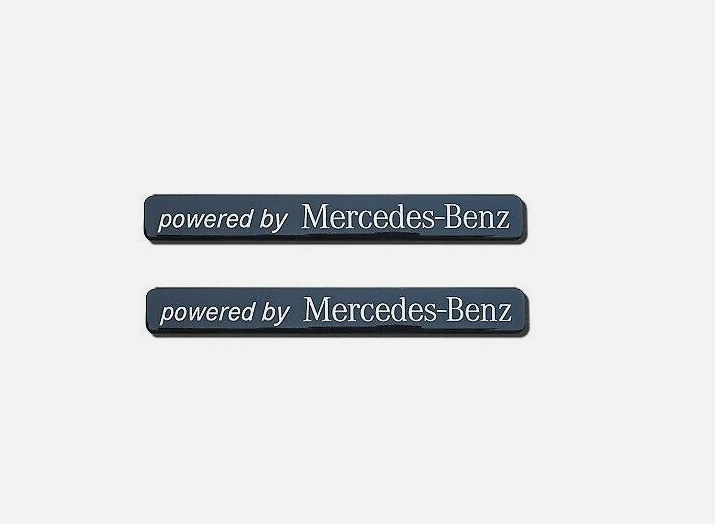 set of 2 OEM “Powered By Mercedes-Benz