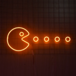 Pacman LED Neon Sign