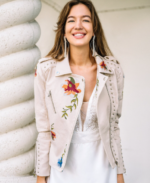 Embroidered Jacket with flowers