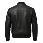 Leather Bomber Jacket