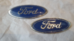 2x Genuine NEW NOS badge emblems