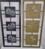 abstract metal wall decor