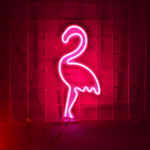 Pink Flamingo Neon Light Sign