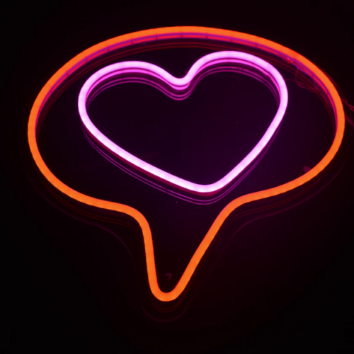 Heart Neon Lights
