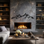 Mountain Ranges View Wall Decor