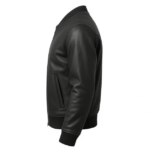 Leather Bomber Jacket