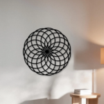 Minimalist Geometric Metal Wall Art