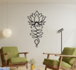 Lotus Flower Metal Wall Art