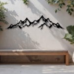 Mountain Ranges View Wall Decor
