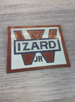Izard Jr automobile radiator badge reproduction