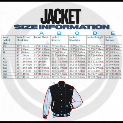 Black Leather Letterman Jacket