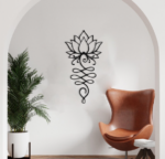 Lotus Flower Metal Wall Art