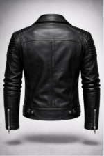 Men’s Leather Biker Jacket