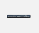 set of 2 OEM “Powered By Mercedes-Benz