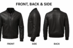 Leather Bomber Jacket