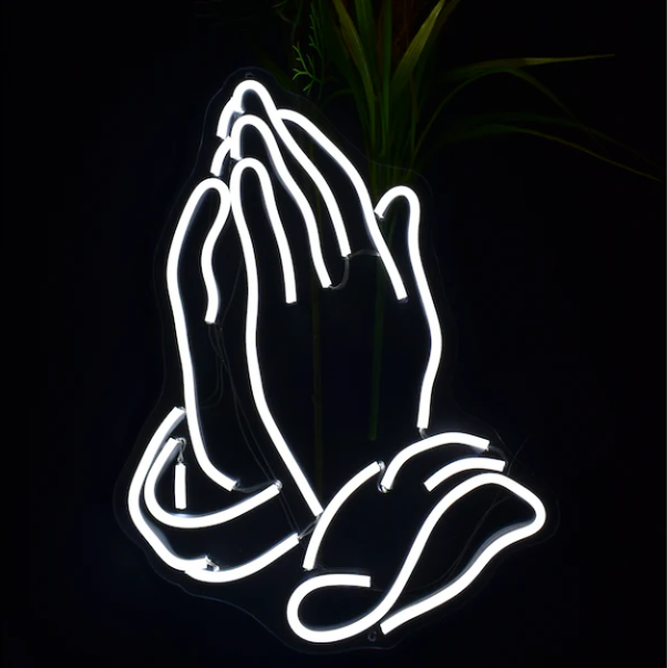 Custom Fingers LED Neon Sign