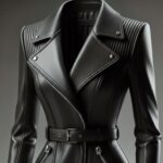 Women's Belted Moto Jacket