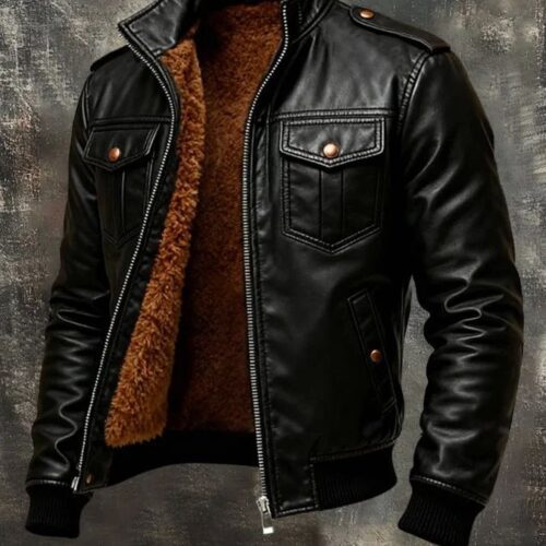 Leather Outdoor Jacket