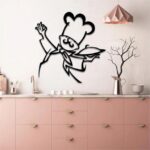 Chef Metal Wall Art