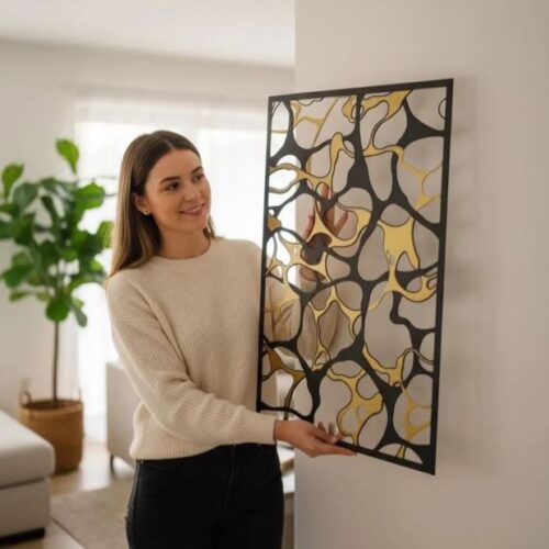 Modern Abstract Metal Wall Art