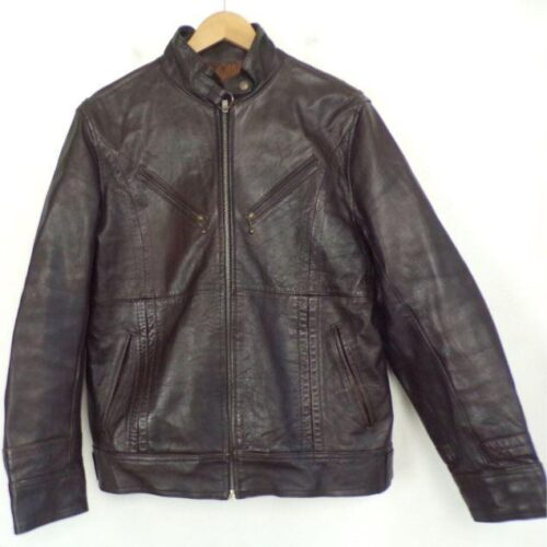 Vintage 80s Brown Leather