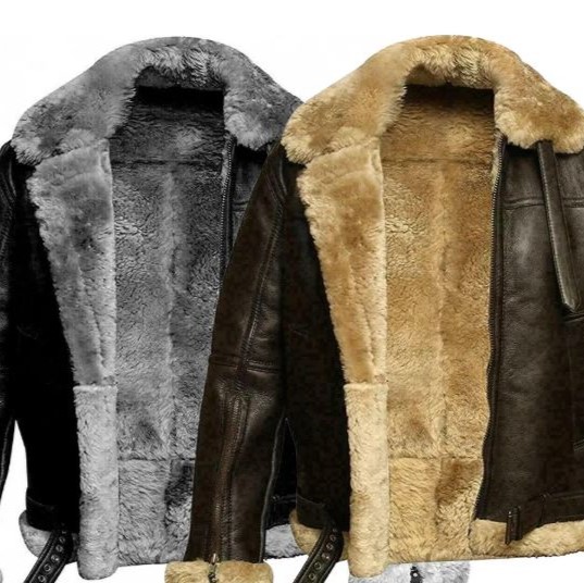 Mens Sheepskin Leather