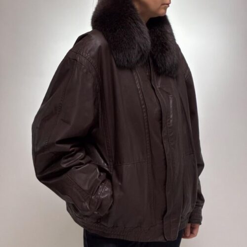 Brown Genuine Leather Jacket