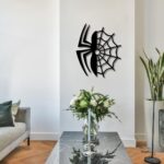 Spider Web Metal Wall Art