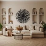 Abstract Round Wall Decor
