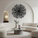 Abstract Round Wall Decor