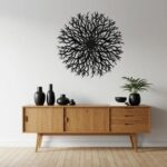 Abstract Round Wall Decor
