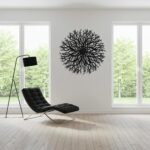 Abstract Round Wall Decor